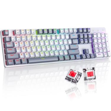 Imagem de Teclado mecânico sem fio RiSophy Triple Mode 2.4G/USB-C/Bluetooth