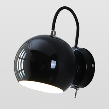 Imagem de Lâmpada De Parede Minimalista Moderna, Luz De Leitura De Montagem Em Parede De Globo Criativo, Soquete G9 Iron Art Wall Scoe Com Base Magnética E Interruptor, Lâmpadas De Parede, Dark