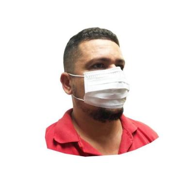 Imagem de 1000 Máscara Descartável Cirúrgica Tripla Com Elástico 20Cx - Talge