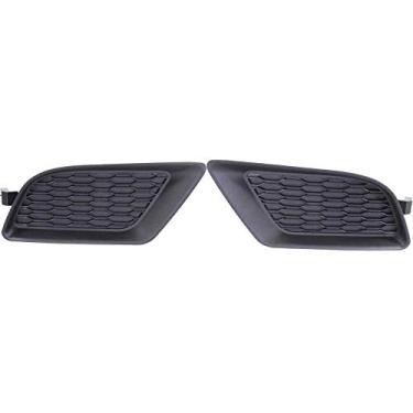 Imagem de I-Match Auto Parts — Capa de substituição para farol de neblina lateral do motorista esquerdo e direito do passageiro, para Dodge Charger CH1038131 CH1039131 11757643 11717104 preto sem luzes de neblina conjunto com 2
