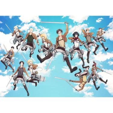 Imagem de Mouse Pad Attack on Titan Eren Yeager Armin Ymir Annie Leonhart Mikasa