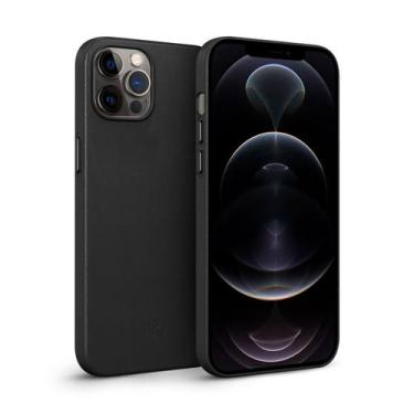 Imagem de Capa Case Capinha Couro Dual Compatível com iPhone - Gshield, Preto - 