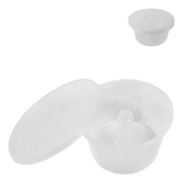 Imagem de Kit 120Uni Forma Mini Pudim Forneável 90ml Plástico C Tampa - Ello Exp