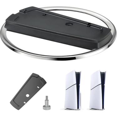 Imagem de FIKDCMJ Suporte vertical para consoles PS5 – Adequado para PS5/PS5 Slim/PS5 Pro/CFI-1000/2000 Base antiderrapante