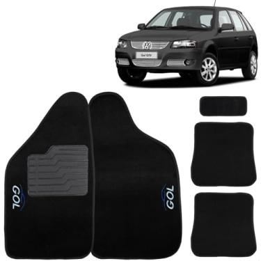 Imagem de Tapete Automotivo VW Gol G2 Bola 1995 Até 2004 Logo Bordado