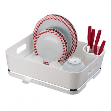 Imagem de Escorredor De Louças Pratos Talheres Branco Future 1251bc