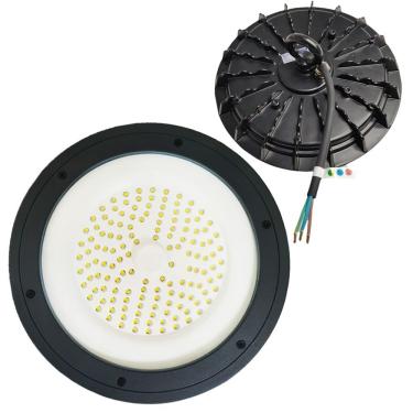 Imagem de Luminaria Ufo Led 100W Highbay 160º Galpao Empresa Industria