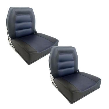 Imagem de Par de Cadeiras Almofadadas para Barco de Alumínio ou Lancha - Levanta