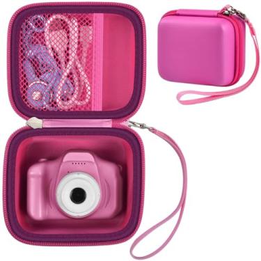 Imagem de GWCASE Capa Para Câmera Seckton Compatível Com Mavokis Zuodun Yeehao Hoomoon Goopow Greenkinder, Suporte Digital (Apenas Caixa) - Zíper Vermelho
