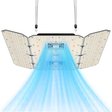 Imagem de VIVOSUN Aerolight Wing Aw400Se, Luz Led Para Cultivo De 400 W Com Ventilador Circulação Integrado, Compatível Aplicativo, Controlador Growhub E42A/E25 Obter Mais Funções Em Tendas 4 X 4/5 Pés