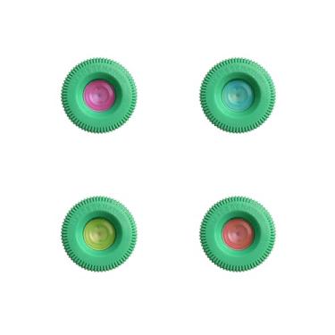 Imagem de Tampas Relief FermentMate™ invioláveis – Tampas reguladoras de pressão para cerveja, kombucha, vinho espumante, refrigerante e mais (pacote com 16 cápsulas Relief multicoloridas)