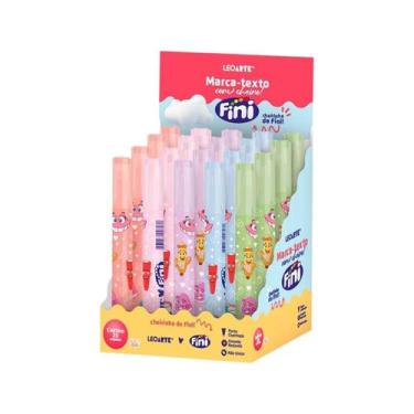 Imagem de Kit 5 Canetas Marca Texto Com Cheirinho De Fini Leo E Leo - Leo&leo