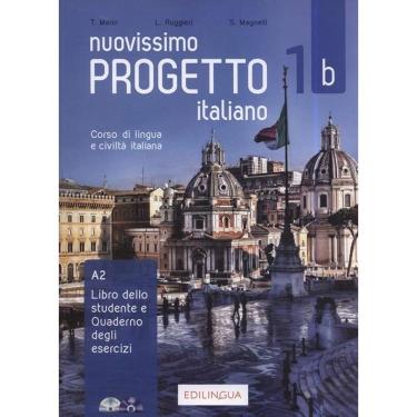 Imagem de Nuovissimo Progetto Italiano 1B - Libro Dello Studente + Quaderno Degli Esercizi Dvd Video + CD Audio