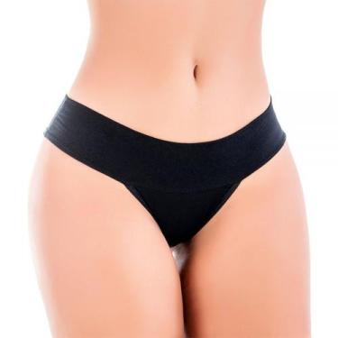 Imagem de Fio Pala Lisa Preto em Algodão Egípcio - Ahavá Store, GG, Preto