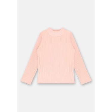 Imagem de Blusa Infantil Feminina em Ribana Canelada Up Baby, Rosa claro, 2