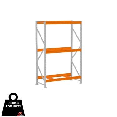 Imagem de Mini Porta Pallet 500Kg Inicial 2,00m x 1,20m x 60cm
