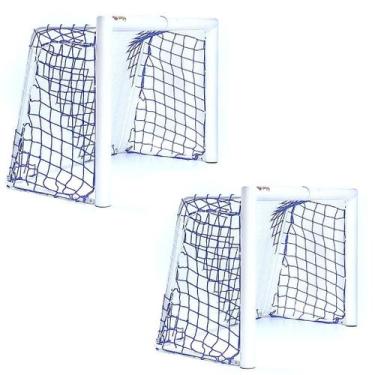 Imagem de Kit Par Goool 90 Plus Azul - Branca - FÁCIL ESPORTE