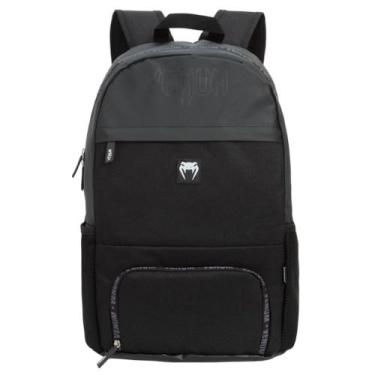 Imagem de Mochila Esportiva Venum Tam G Alça Reforçada Cor Preta - Plike, Poliés