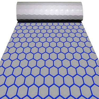 Imagem de LSS laidi Deck de barco, piso de barco, piso autoadesivo antiderrapante marítimo para barco, trailer, iate, piscina, 260 x 94 cm