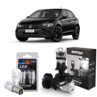 Imagem de Lampada led vw polo track 2024 2025 projetor eliptico com drl e lanter