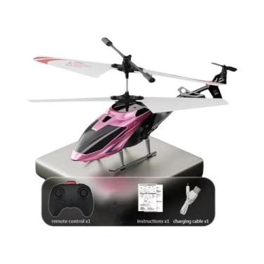 Imagem de Helicóptero De Controle Remoto Para Meninos Crianças 2.4G Metal RC Avi