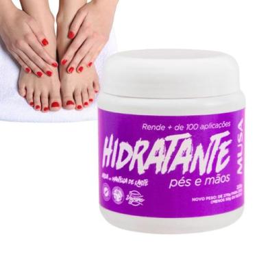 Imagem de Creme Hidratante Pés e Mãos 220g com Ureia e Manteiga de Karité MUSA