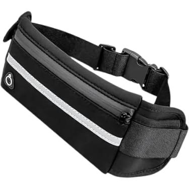 Imagem de Pochete Corrida Fitness Slim Linha Premium Impermeável Porta Celular e Documento, Academia, Bike, Caminhada, Trilha, Acampamento – Antifurto Masculina e Feminina