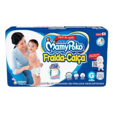 Imagem de Fralda Calça MamyPoko Super Seca Tam G - 32 Unidades/ Tiras