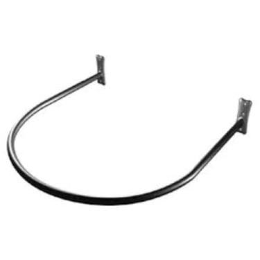 Imagem de Provador de loja Parede Arco em aco U 90 X 90 (PRETO)