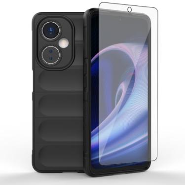 Imagem de Asuwish Capa de telefone para OnePlus Nord N30 5G/CE 3 Lite com protetor de tela de vidro temperado e TPU à prova de choque capa de silicone protetora acessórios Oppo K11x/One Plus 1 1+ N 30/CE3