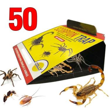 Imagem de 50 Unid Armadilha Para Escorpião Aranha Barata  Scorpion Trap Colly
