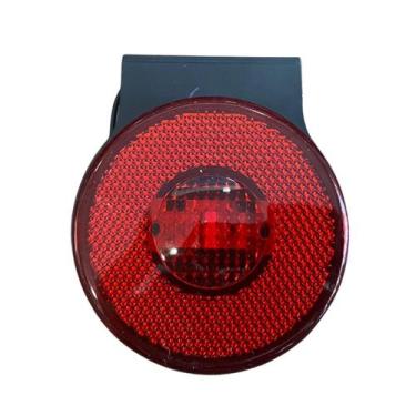 Imagem de 2 X Lanterna Lateral Carreta Caminhão Trailer Reboque 3led 65mm Rubi (