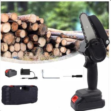 Imagem de Mini Moto Serra Eletrica Bivolt prática para serviços detalhados - FAZ
