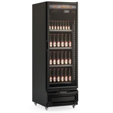 Imagem de Cervejeira Vertical Porta De Vidro 572 Litros Gcb57vlc Gelopar Expositor All Black 220v