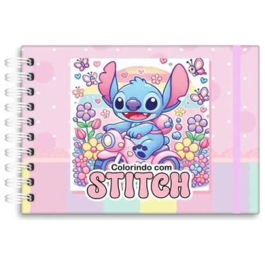 Imagem de Livro Colorir Stitch Estilo Bobbie Goods 50 Folhas 180G Capa - Livro D