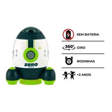 Imagem de Brinquedo Foguete Espacial Infantil Com Astronauta