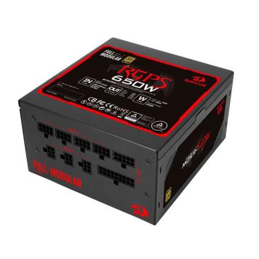 Imagem de Fonte Gamer Redragon RGPS 650W 80 Plus Gold Full Modular