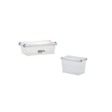Imagem de Kit 2 Caixas Organizadoras Multiuso Pratic Box - Paramount