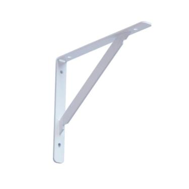 Imagem de Cantoneira Mão Francesa Branca 20 Cm Presto Para Estante