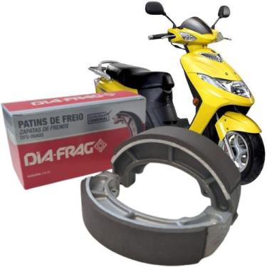 Imagem de Patim Lona de Freio Diafrag - Suzuki Burgman 125 2006~ - Traseira - ME