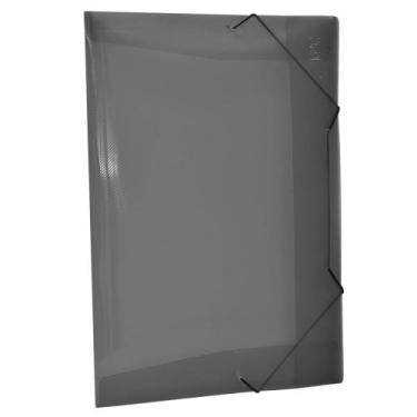 Imagem de Kit com 10 Pasta Plástica com Elástico Ofício Fumê Dac