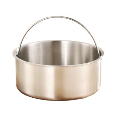 Imagem de Ｂｅｓｇａ Vaporizador de alimentos em aço inoxidável, arroz, cozinhar multifuncional, cesta de vapor de vegetais, inserção para bolinho de pão, com Alça, 13.8