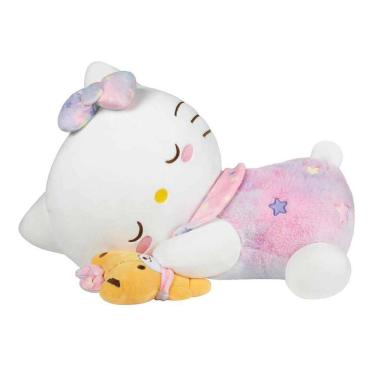 Imagem de Pelúcia Hello Kitty Hora Da Soneca De 45Cm - Hello Kitty