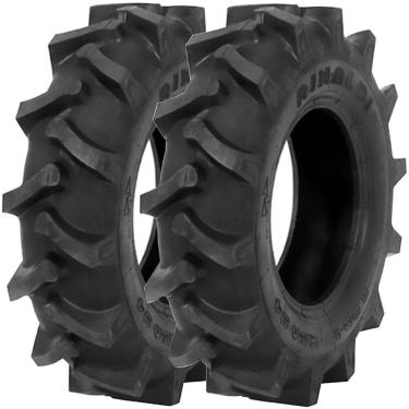 Imagem de Combo 2 Pneus Micro Trator Tam1400 Gn18 Master 600-12 Rga 34c Rinaldi