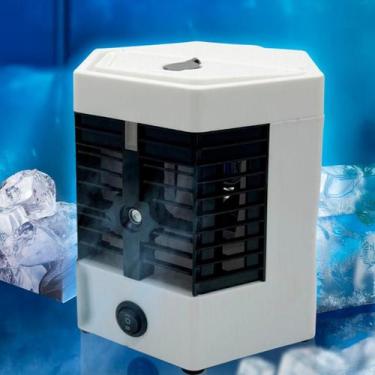 Imagem de Mini Ar Condicionado Usb Portátil Ideal Para Ambientes - Climatiza