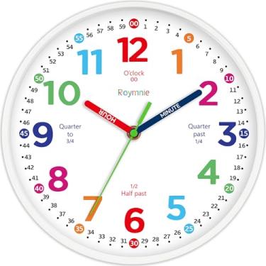 Imagem de Roymnie Relógio de parede prata (20 cm)