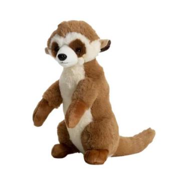 Imagem de Suricato de Pelúcia Realista 30cm Safari Savana - Fizzy