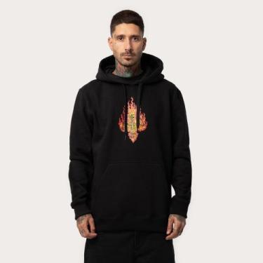 Imagem de Moletom Canguru Fechado MCD Labaredas, G