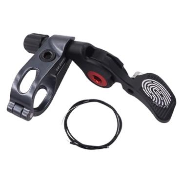 Imagem de Dynwave Canote retrátil para bicicleta, alavanca remota mecânica, peças de câmbio para canote de bicicleta em liga de alumínio,