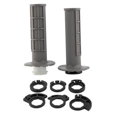 Imagem de Cabo de freio de gel para guidão de borracha com câmera de encaixe compatível com EXC CRF YZF KXL 7/20.3 cm motocicleta off-road Dirt Bike (cinza)